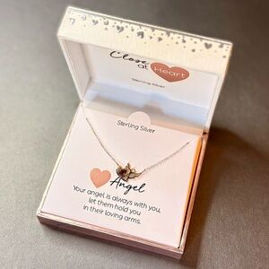 Sterling Silver Angel Necklace